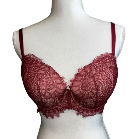 Victoria's Secret Other - Victoria's Secret Dream Angels Lined Demi 34DD Padded Bra